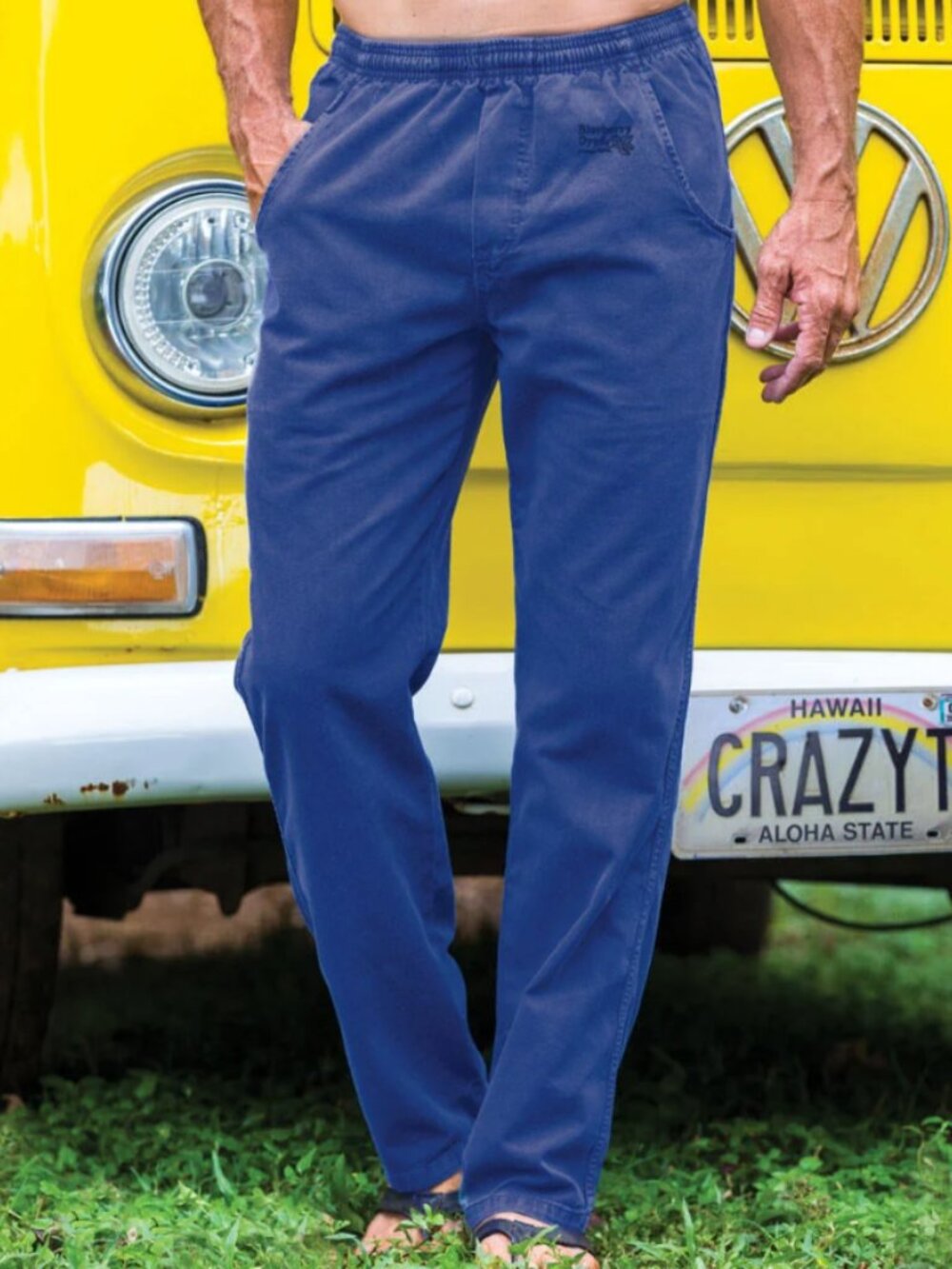 Crazy Shirts Hawaii Original Blueberry Dyed Twill Pants - Mens XL